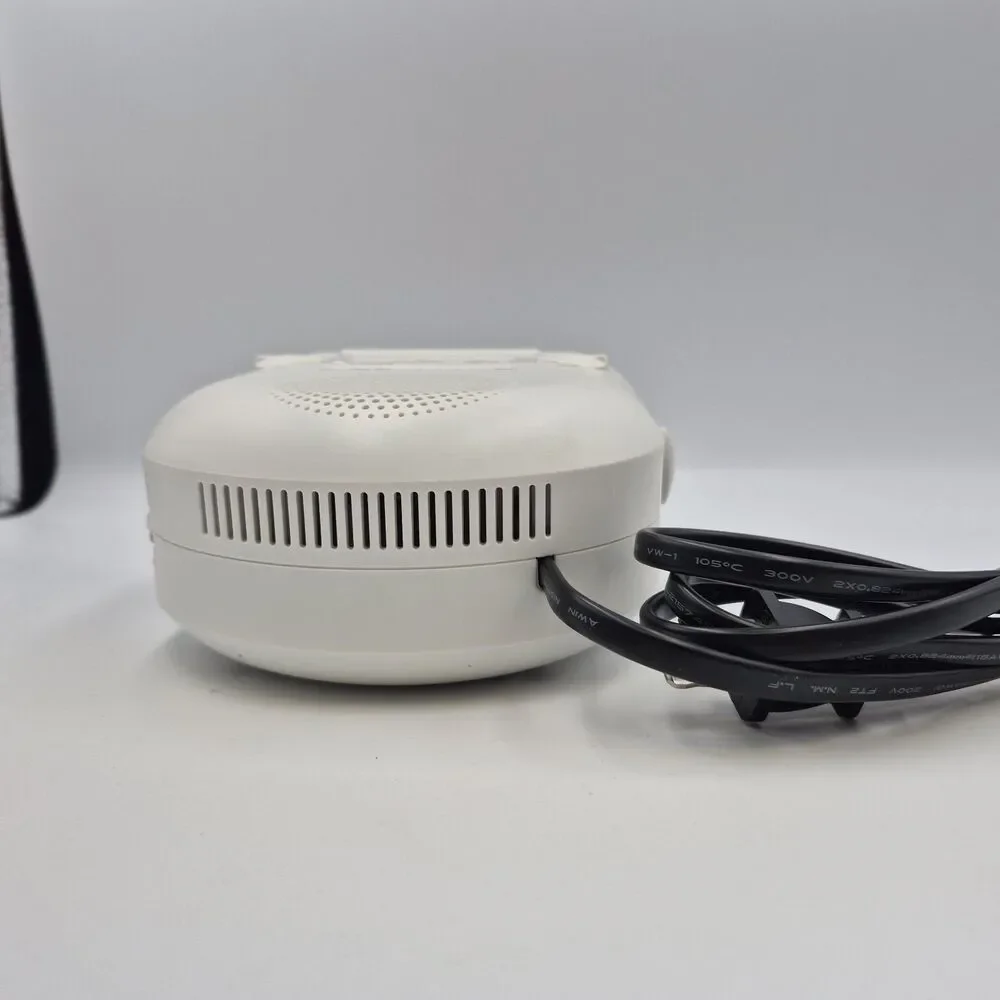 Sony Dream Machine ICF-C318 AM FM Dual Alarm Clock Radio Ivory w/ Green Display